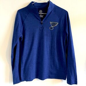 Fanatics St. Louis Blues Quarter-Zip Pullover